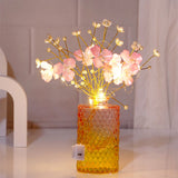 Pink and White Accents Cherry Blossom Vase