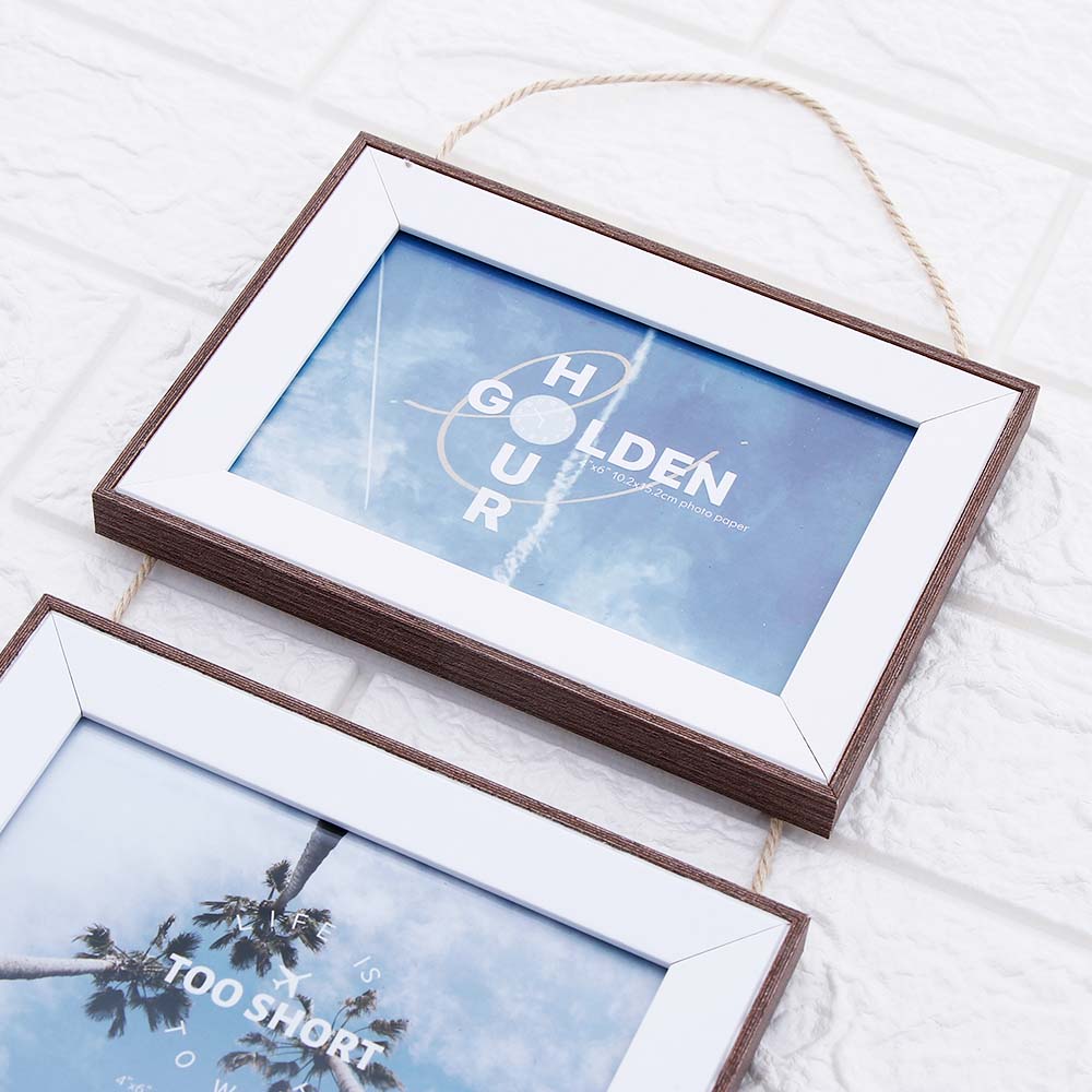 Golden Hour Multi-Space Hanging Photo Frame