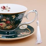 Green Vintage Tea Set