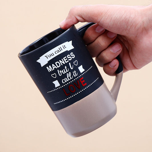 Mad Love Quoted Cork Base Beer Mug