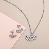 Amora Pendant with Earring Set