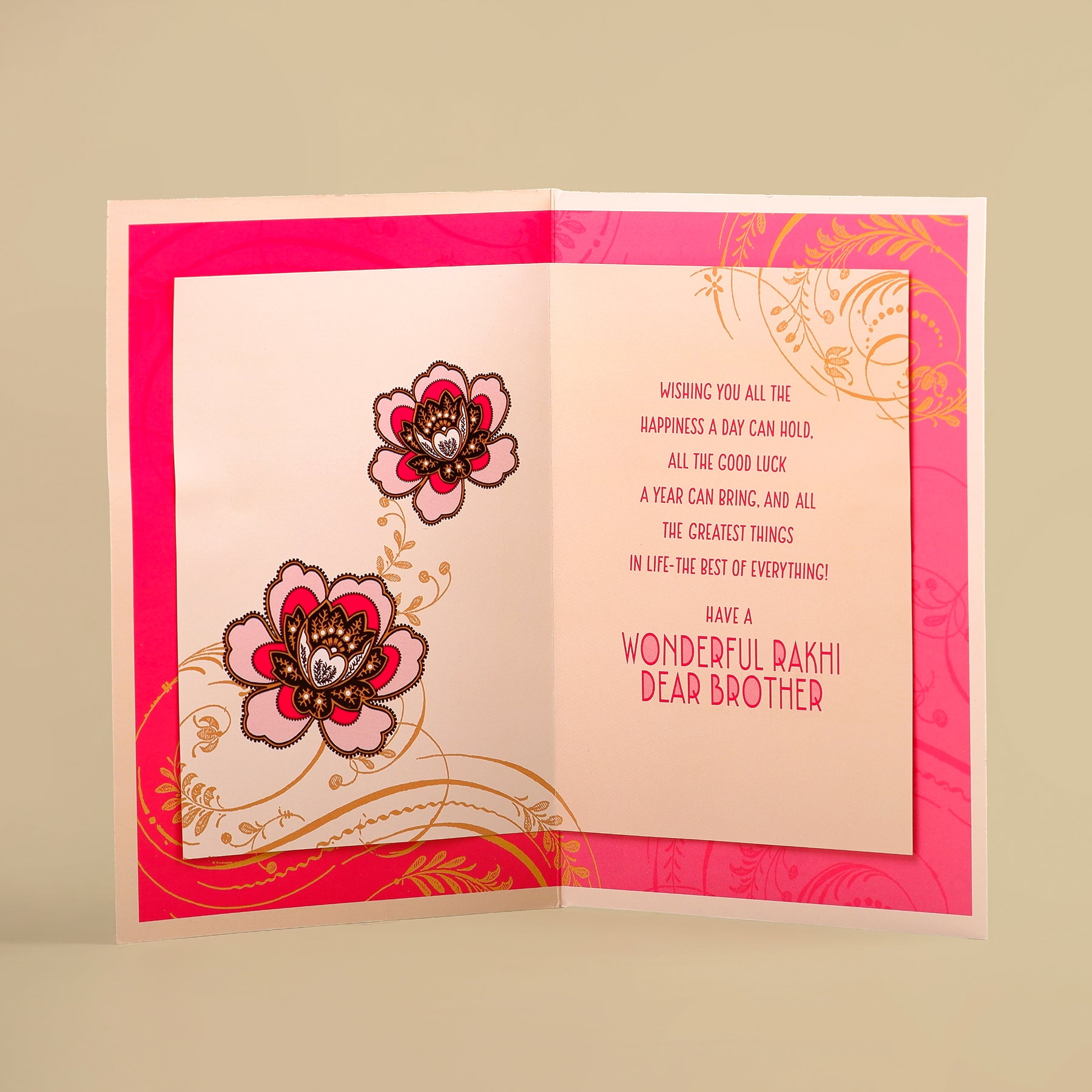 Good Times We Shared Raksha Bandhan Greeting Card With Envelope