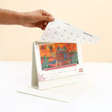 Artistic Heritage 2026 Desk Top Calendar With Envelope