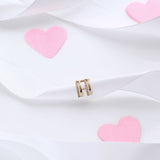 Classic Golden Rinestones Earcuffs