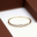 Modern Minimalistic Golden Bracelet