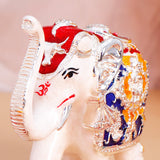 Majestic Vastu Silver Divine Elephant - Large