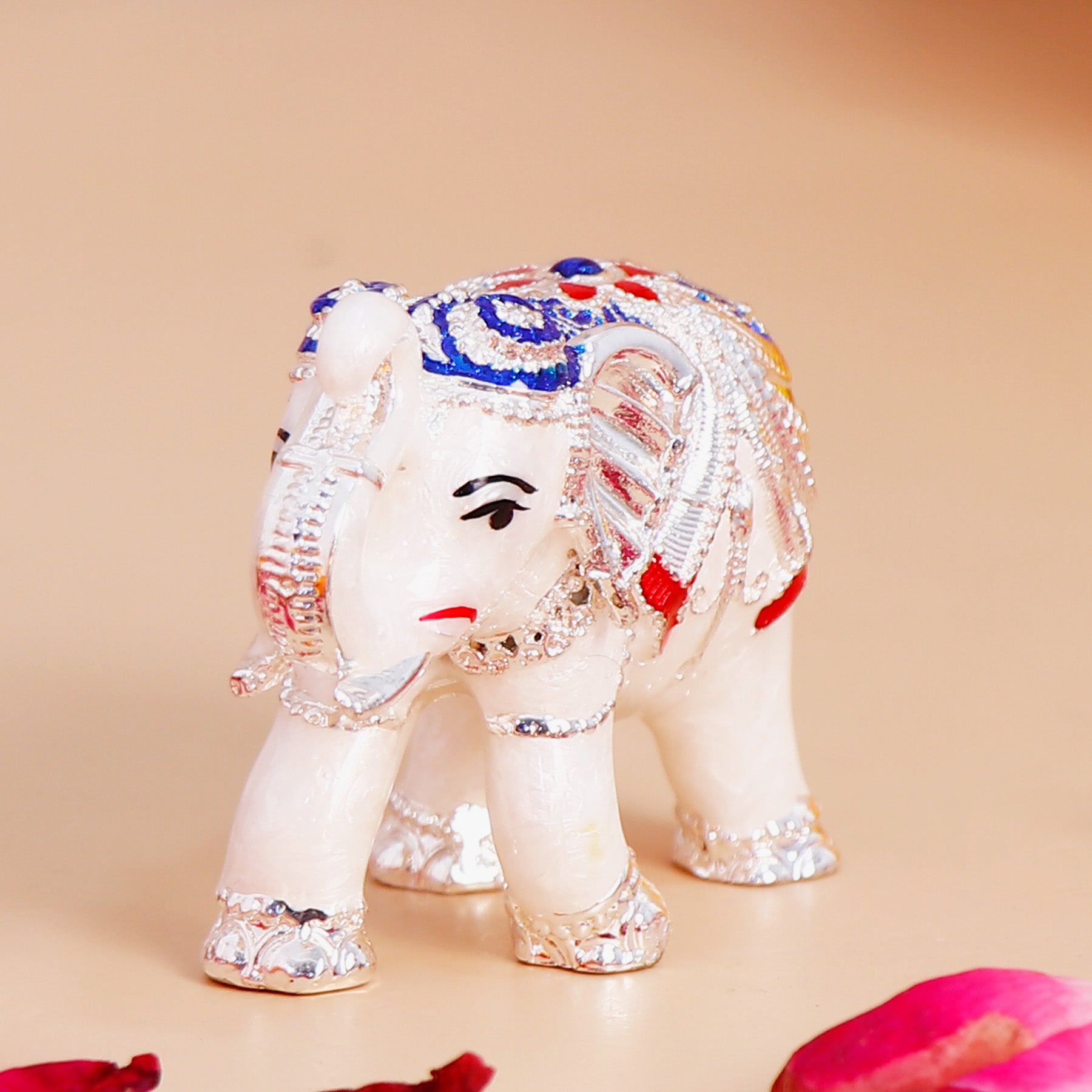 Majestic Vastu Silver Divine Elephant - Small