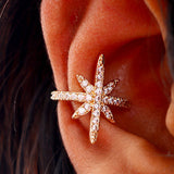 Starry Golden Earcuffs