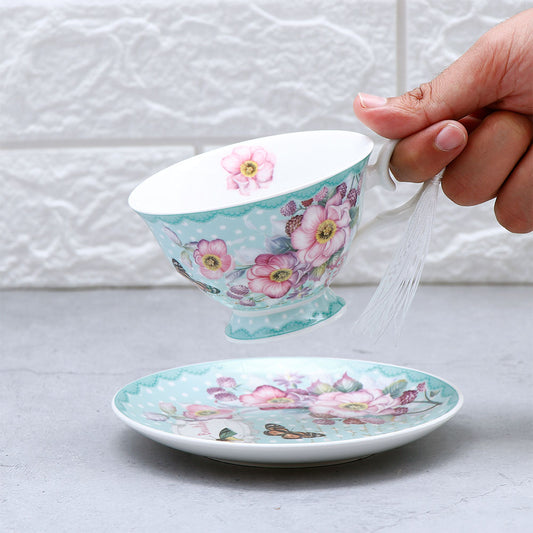 Blue Vintage Tea Set