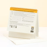 Textiles 2026 Desk Top Calendar With Envelope