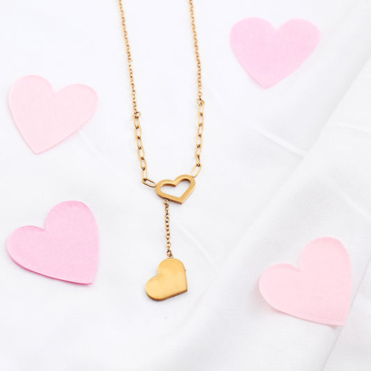 Eternal Romance Golden Chain Pendant