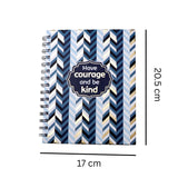 Have Courage And Be Kind Quoted Spiral Notebook