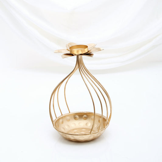 Lotus Tealight Diya Bowl Stand