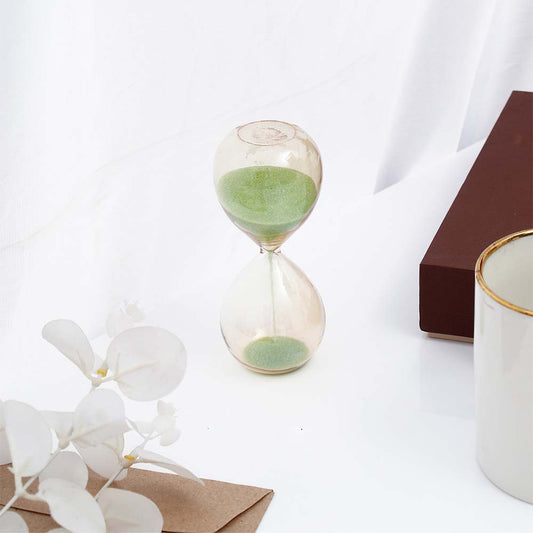 Green Sand Hour Glass
