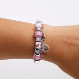 Magic Trees Charms Silver Bracelet