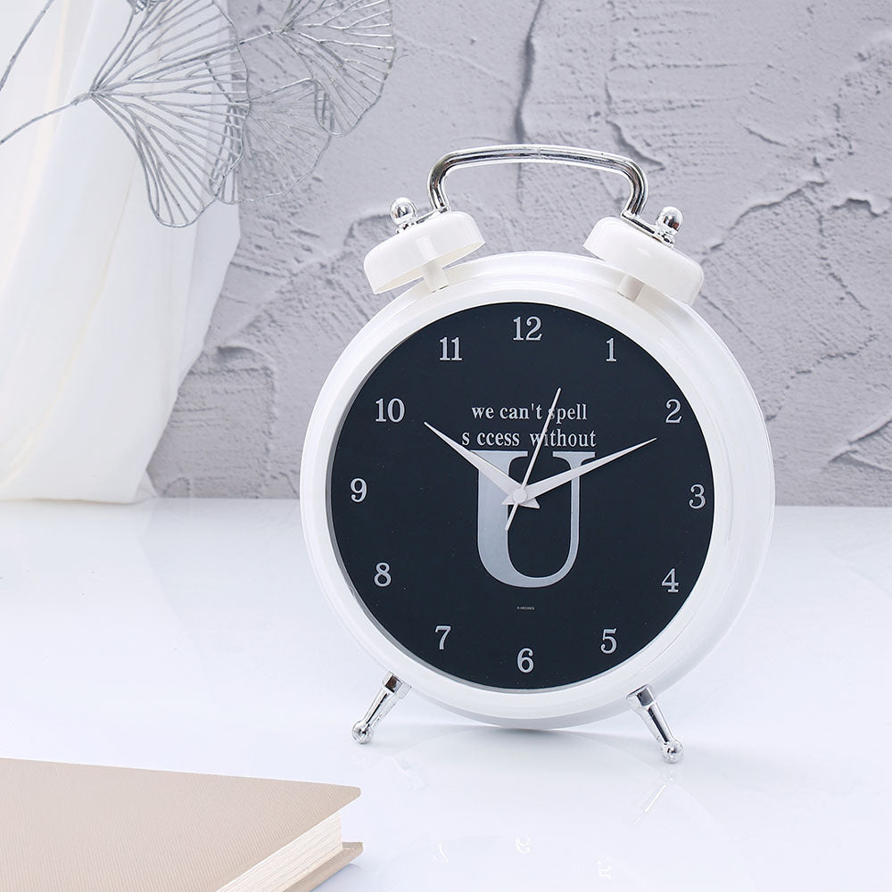 Success Quoted Corporate Table Clock