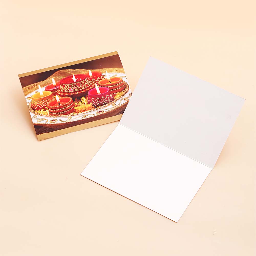 Heritage Diwali Seasons Greeting Card Pack Of 10
