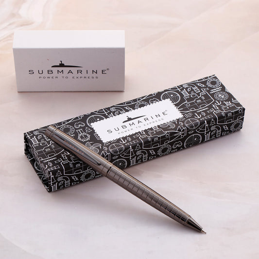 Submarine Metallic Finish Twist Ball Pen
