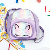 Puple Cat Ears Kids Bag