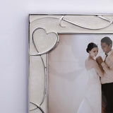 Blooming Love Silver Plated Photo Frame