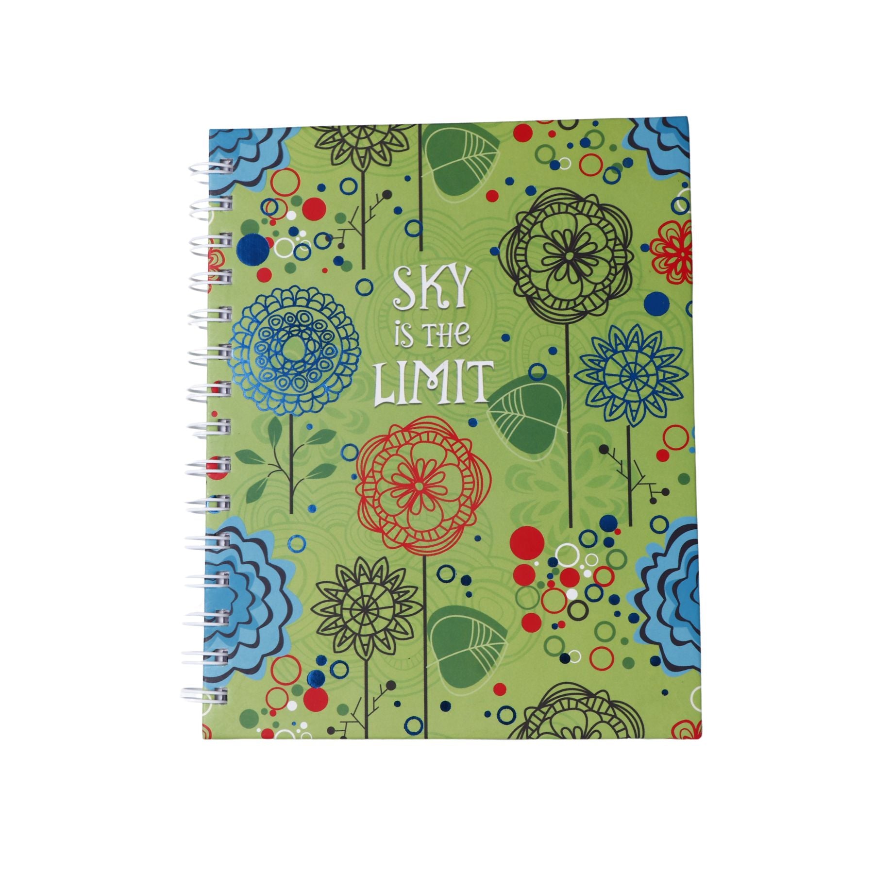 Sky is the Limit Quoted Spiral Notebook