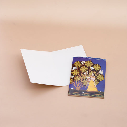 Pack Of 10 Traditional Art Seasons Greeting Card