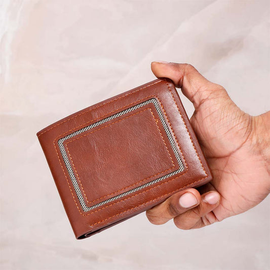 Regal Brown Leather Wallet