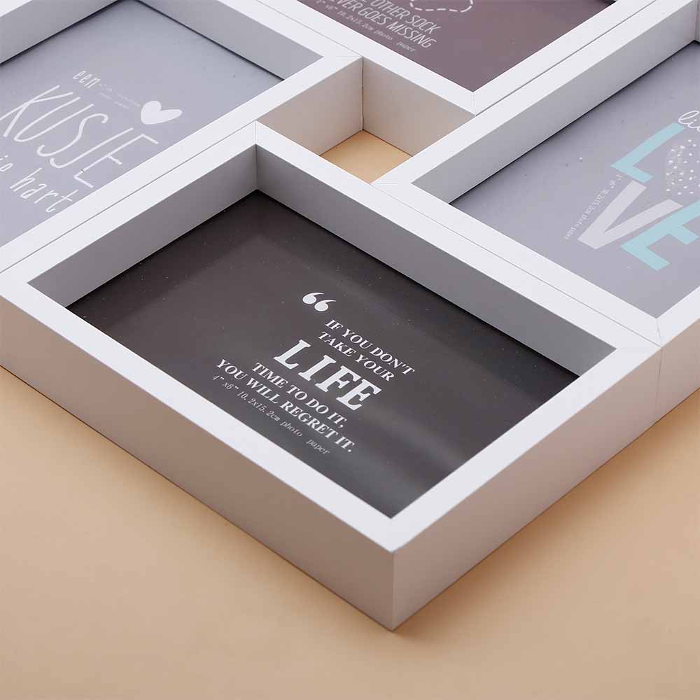 White Essence Multi-Space Photo Frame