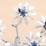 Protective Blooms Evil Eye Vase