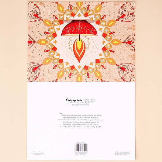 Pack Of 50 Premium Diwali Seasons Greeting Card