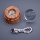 Mickey Character Crystal Ball Lamp