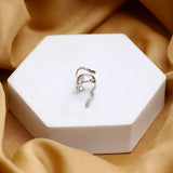 Silver Serpent Earcuffs