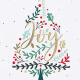 Pack Of 10 Christmas Joy Seasons Greeting Card