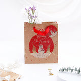 Merry Chirstmas Paper Bag - Medium