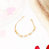 Eternal Heart Golden Bracelet
