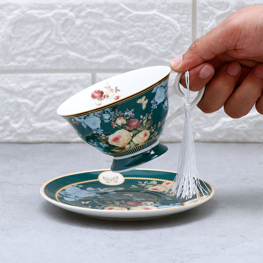 Green Vintage Tea Set