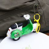 Green Two Wheeler Keychain