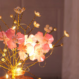 Pink and White Accents Cherry Blossom Vase