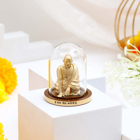Neem Karoli Baba Idol - Gold