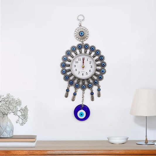 Protective Evil Eye Wall Clock