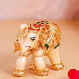 Majestic Vastu Golden Divine Elephant - Small