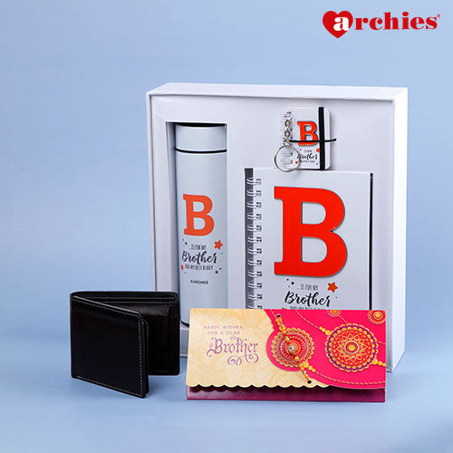 Loving Brother Gift Set with Rakhi Mailer