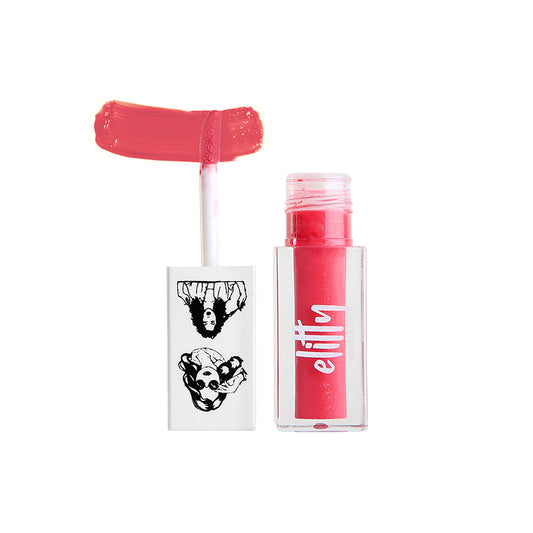 Elitty Jelly Lips- Pink Lip Gloss for High Shine, Glossy Finish - Pretty Drip (4ml)