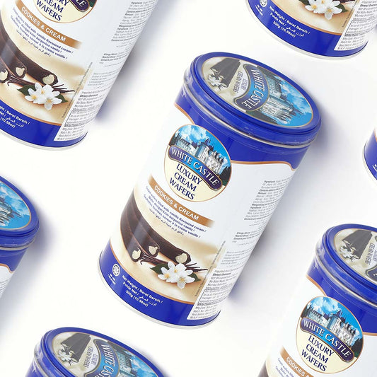 White Castle Luxury Wafer Rolls - Cookies & Cream