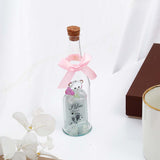 I Love To Love You Glass Quotation Bottle