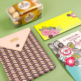 Linear Notebook with Greeting Card and Ferroro Rocher 200 GM