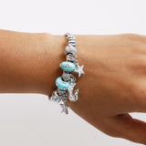 Celestial Charms Silver Bracelet