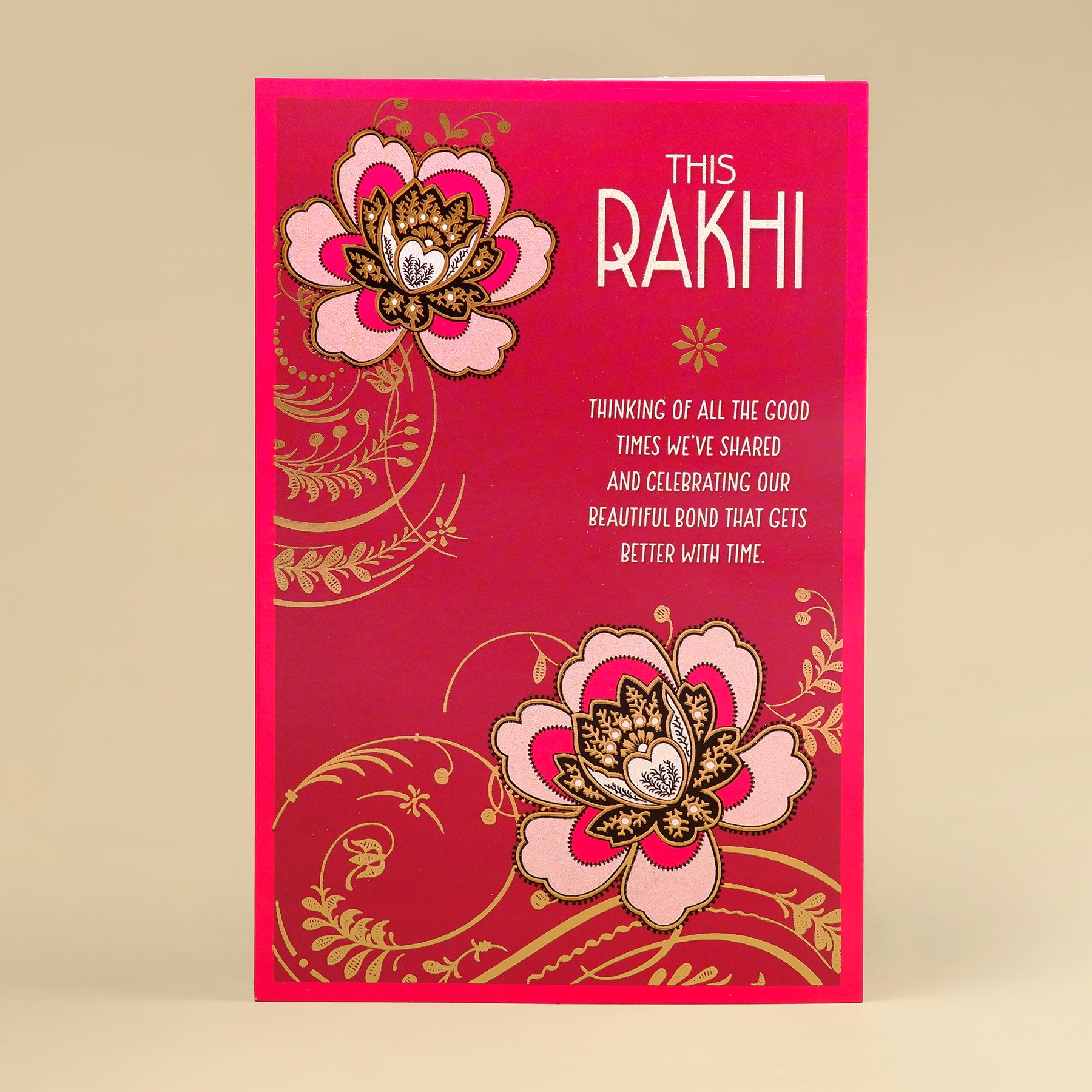 Good Times We Shared Raksha Bandhan Greeting Card With Envelope