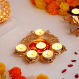 Peacock Diya Urli