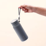 Grey Steel Sipper Bottle